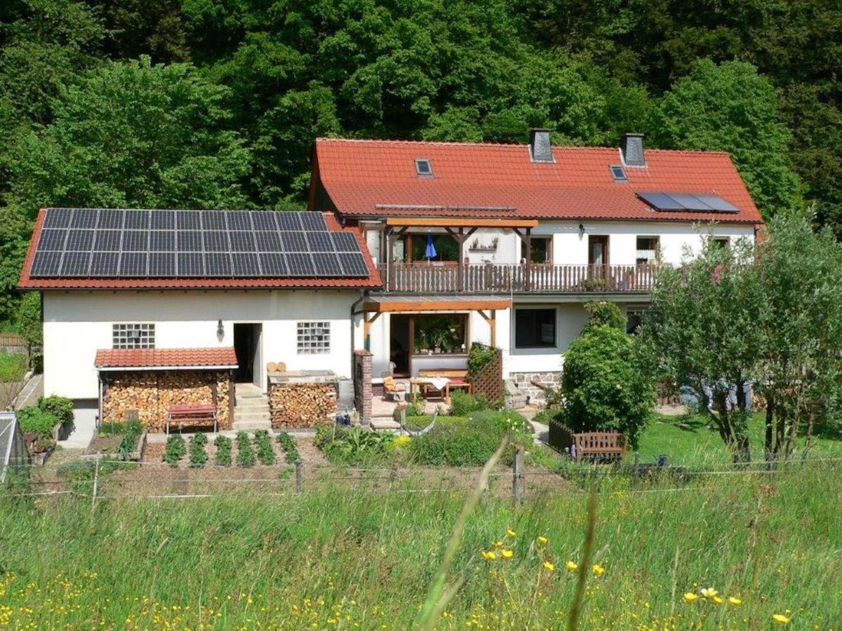 Quiet Holiday Home With Terrace Korbach Exterior foto